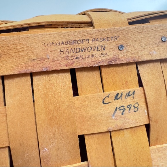 Longaberger small basket 1998 - Picture 5 of 9